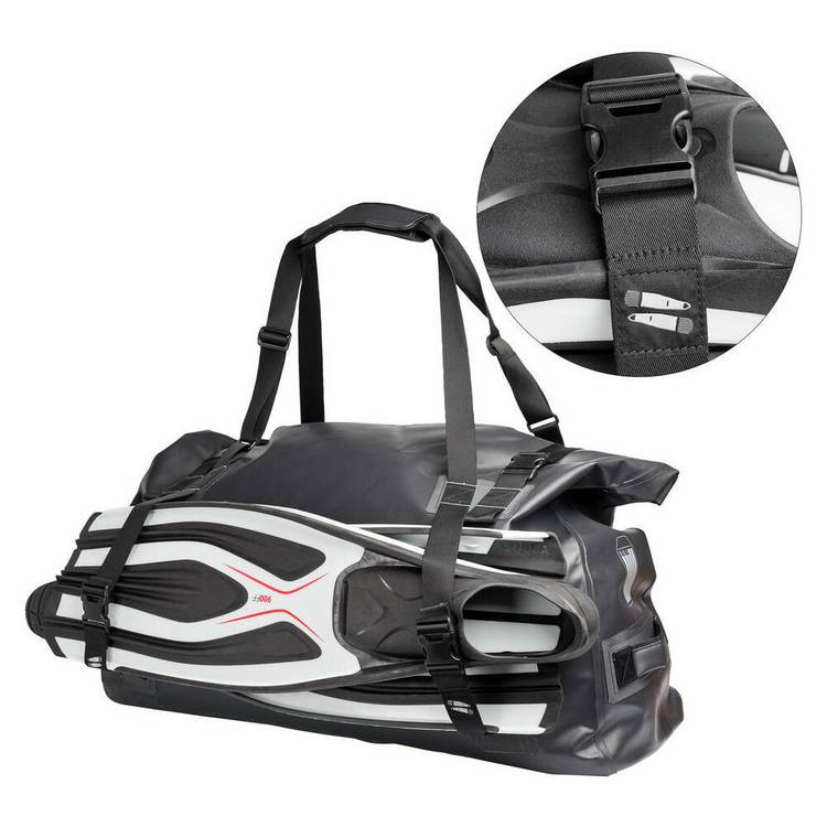 Decathlon diving bag 100L black grey (British brand)