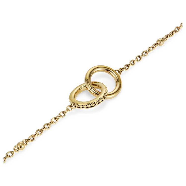 Olivia Burton interlock bracelet gold plated, UK version