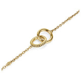 Olivia Burton interlock bracelet gold plated, UK version