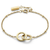 Olivia Burton interlock bracelet gold plated, UK version