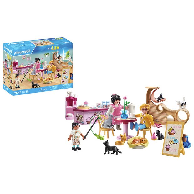 Playmobil Cat Cafe playset (British brand)