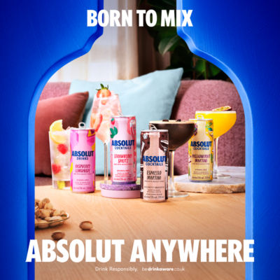 Absolut Espresso Martini ready-to-drink cocktail 200ml - British product