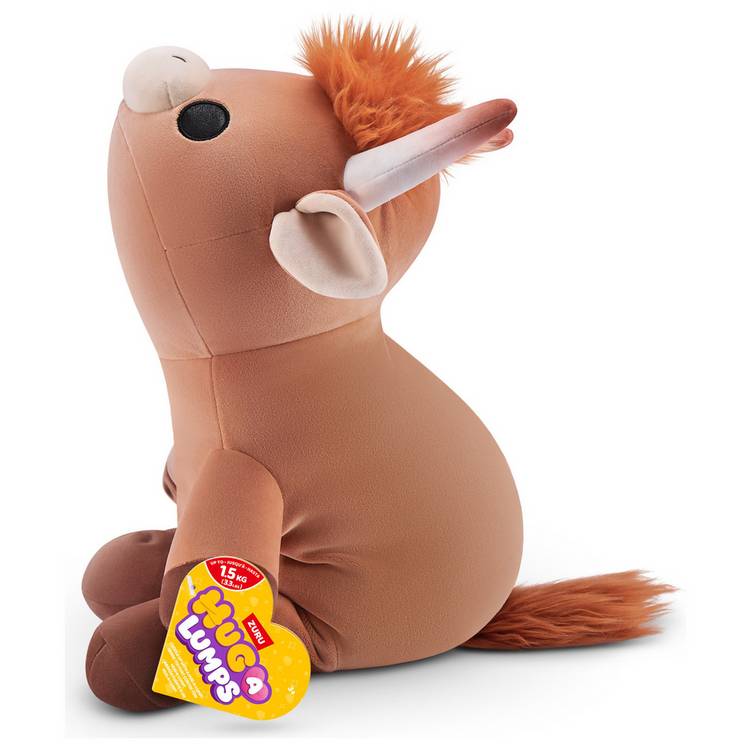 Hug-A-Lumps Highland Cow 20cm soft toy - British product