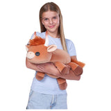 Hug-A-Lumps Highland Cow 20cm soft toy - British product