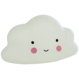Searchlight cloud shaped LED night light white, UK version