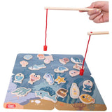 Chad Valley wooden under the sea fishing game (British brand)