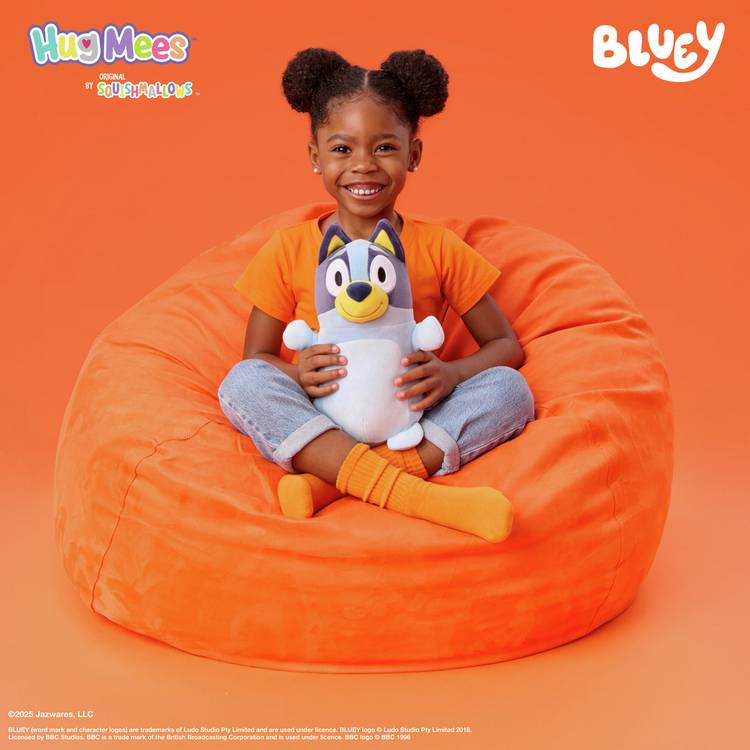 Bluey HugMees plush 10 inch - British product
