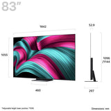 LG OLED83C54LA 83-inch 4K UHD TV - British product