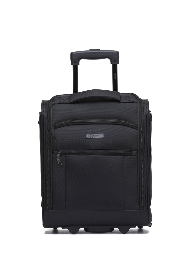 Flight Knight underseat cabin case Black 45x36x20cm, imported from the UK