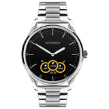 Sekonda hybrid smart watch silver stainless steel - British product