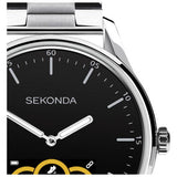 Sekonda hybrid smart watch silver stainless steel - British product