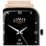 Limit pink silicone strap smart watch, imported from the UK