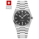 Argos Jacques du Manoir Mens Horizon Silver Plated Bracelet Watch- Buy online at McGrocer