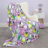 Argos Squishmallows Squad Fleece Throw Lilac 100x150cm- Buy online at McGrocer