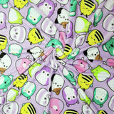 Squishmallows fleece throw lilac 100x150cm, imported from the UK