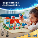 LEGO Lilo and Stitch Beach House building set, imported from the UK