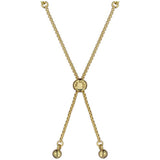 Ted Baker gold-plated crystal baguette bracelet 21cm, UK version
