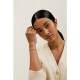 Ted Baker gold-plated crystal baguette bracelet 21cm, UK version