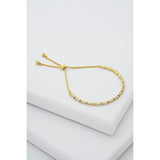 Ted Baker gold-plated crystal baguette bracelet 21cm, UK version