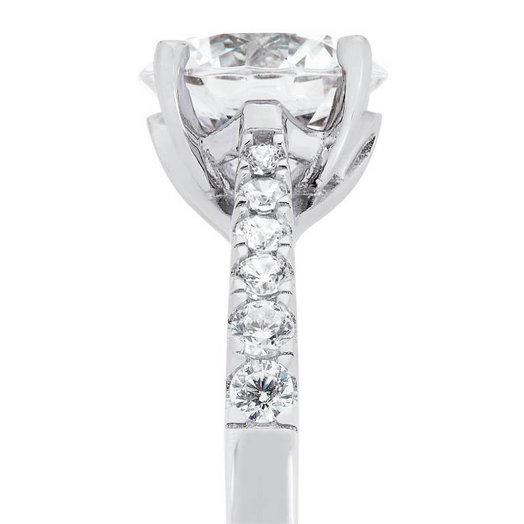 Revere cubic zirconia engagement ring size H, UK version