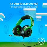 Razer Kraken V4 X Minecraft gaming headset, UK version