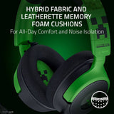 Razer Kraken V4 X Minecraft gaming headset, UK version