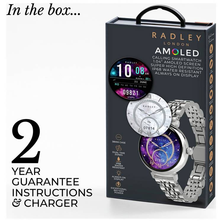 Radley Series 48 AMOLED calling smartwatch - British product