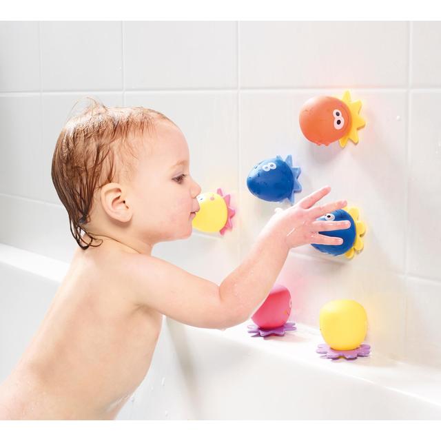 TOMY Toomies Octopals Bath Squirters 12mths+ GOODS M&S
