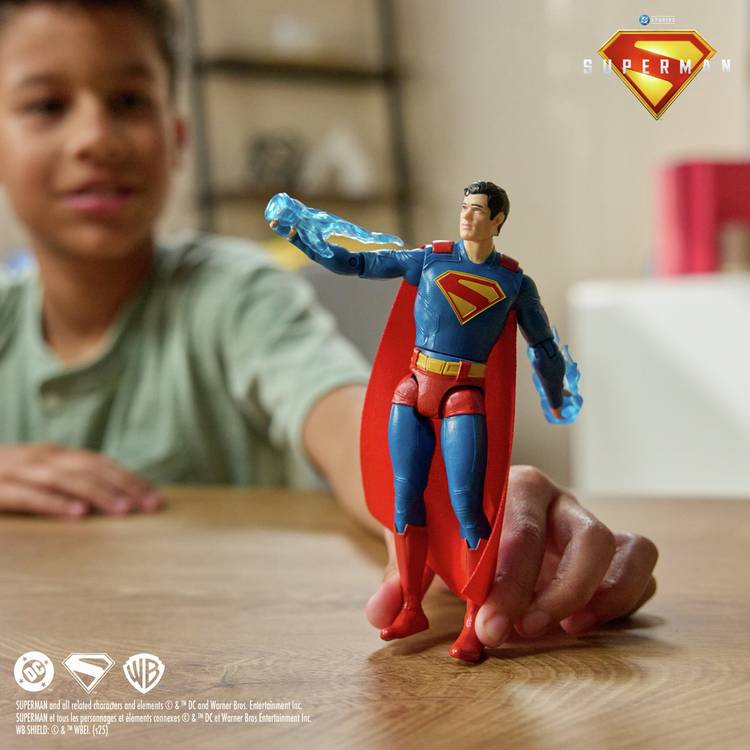 DC Comics Superman Epic Strike action figure 6 inch, imported from the UK