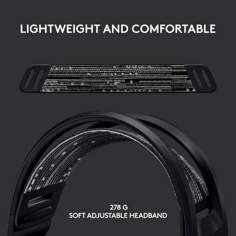 Logitech gaming headset black, imported from the UK