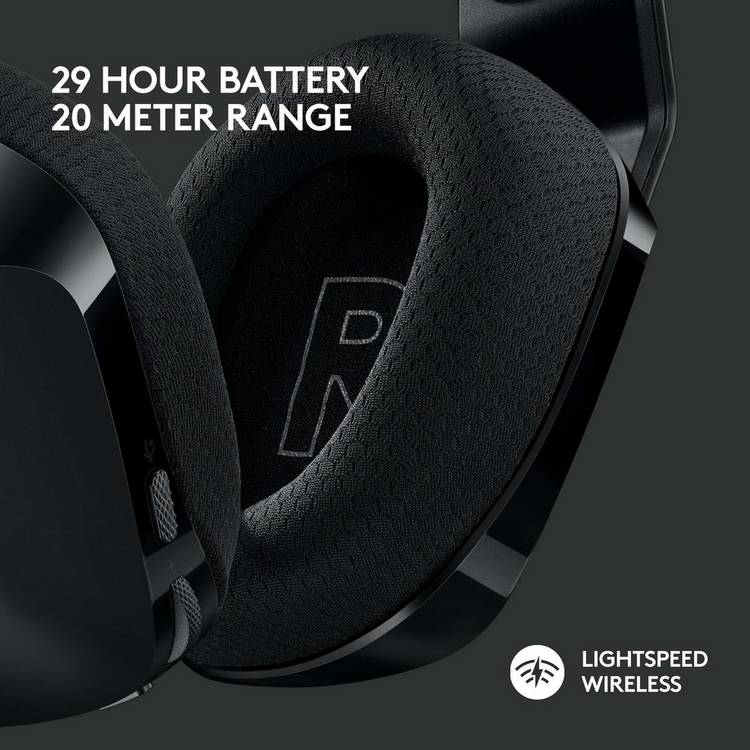 Logitech gaming headset black, imported from the UK