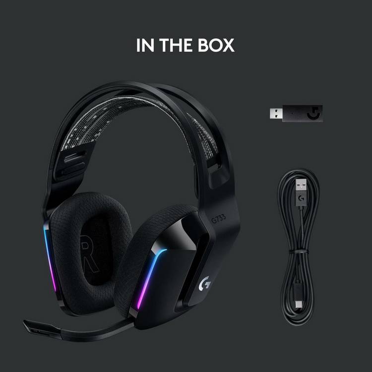 Logitech gaming headset black, imported from the UK