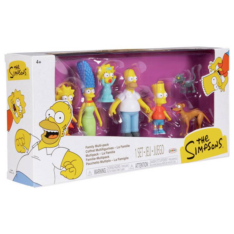 Simpsons action figure multipack 2 inch set, imported from the UK