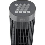 Bush digital grey tower fan - British product