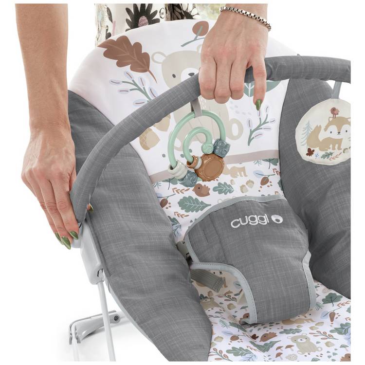 Cuggl Deluxe Baby Bouncer Woodland Design, UK version