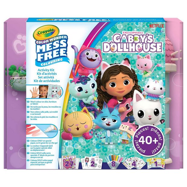 Crayola Gabby's Colour Wonder Activity Set, imported from the UK