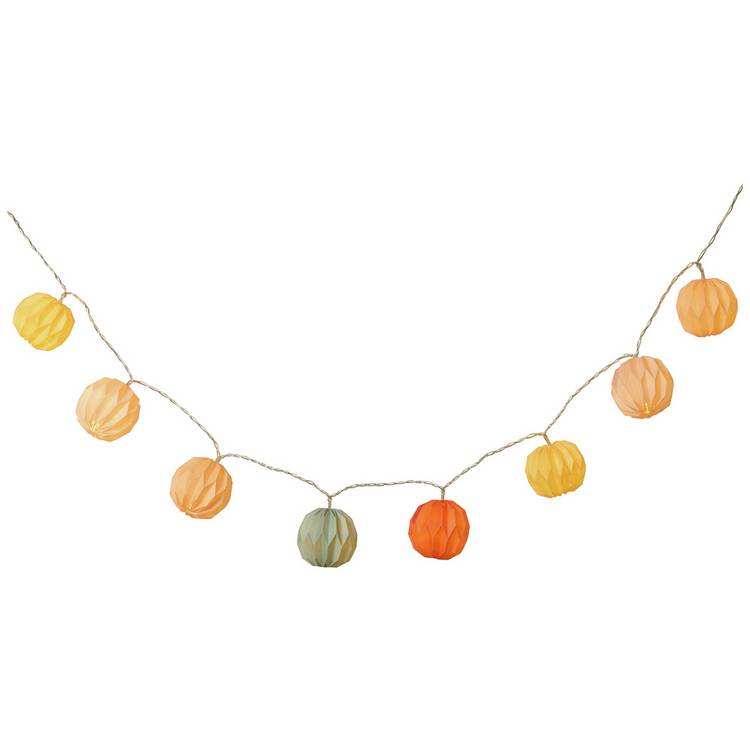 Searchlight Candy pastel origami LED string lights 1.5m (British brand)