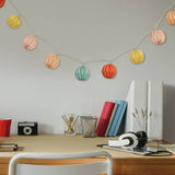 Searchlight Candy pastel origami LED string lights 1.5m (British brand)