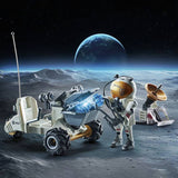 Playmobil Space Mission playset with lunar vehicle and station - British product