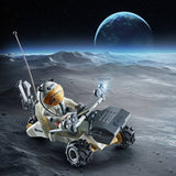 Playmobil Space Mission playset with lunar vehicle and station - British product