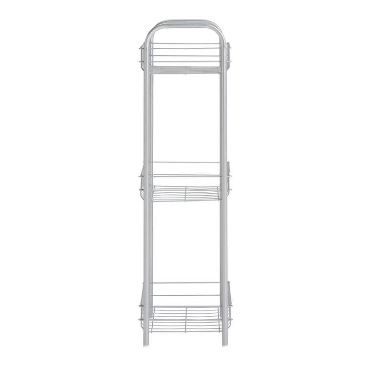 Argos Home 3 tier kitchen trolley silver H80cm - British product