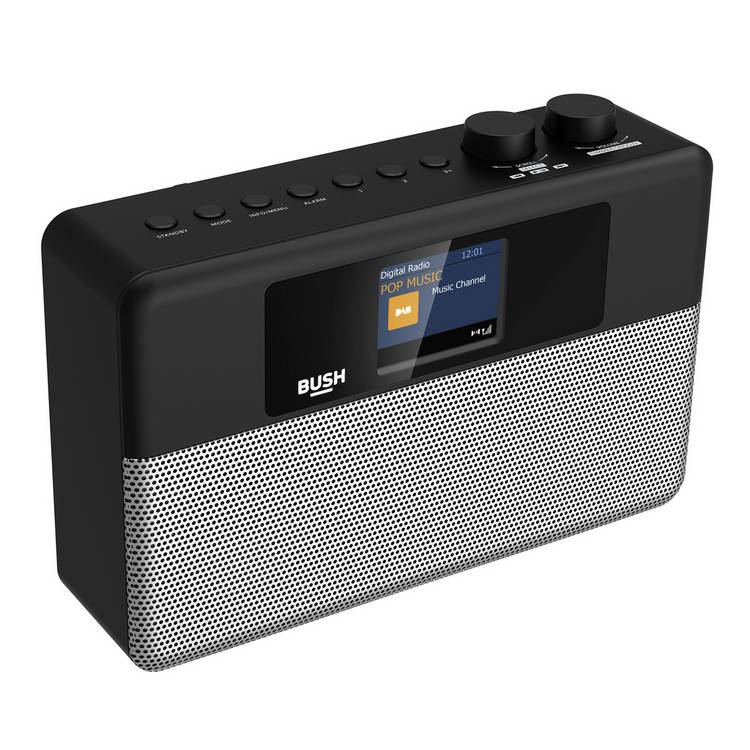 Bush Sintra portable DAB/FM Bluetooth stereo radio (British brand)