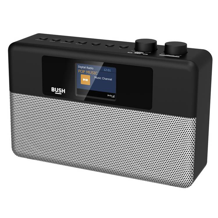 Bush Sintra portable DAB/FM Bluetooth stereo radio (British brand)