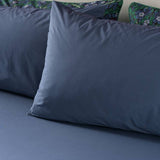 Argos Habitat x Morris & Co. Cotton Indigo Fitted Sheet - Single- Buy online at McGrocer