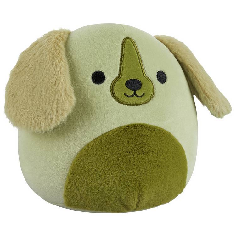 Squishmallows Brad the Green Retriever plush toy 7.5 inch - British product