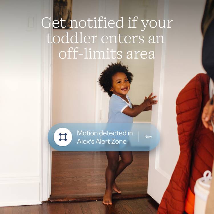 Nanit Pro Smart baby monitor with Flex Stand (British brand)