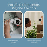 Nanit Pro Smart baby monitor with Flex Stand (British brand)