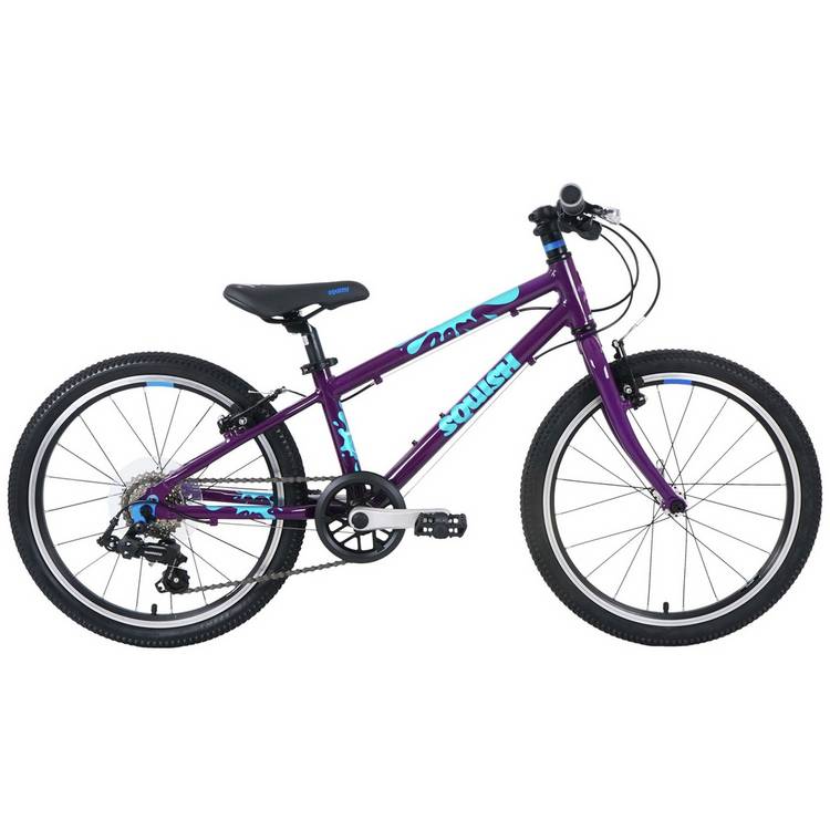 Squish lightweight kids bike 20 inch purple, UK version