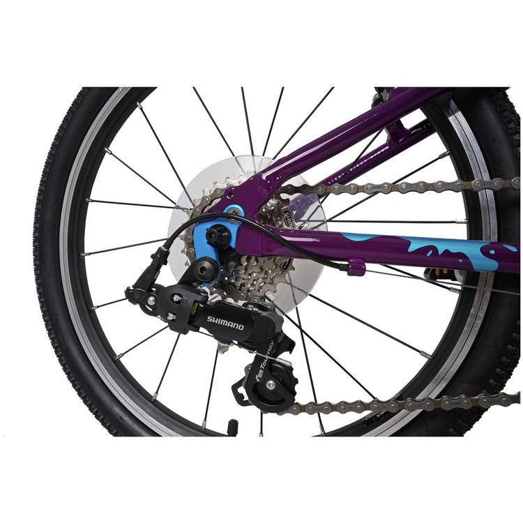 Squish lightweight kids bike 20 inch purple, UK version