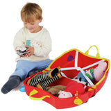 Trunki Peppa Pig ride-on suitcase red 18L - British product